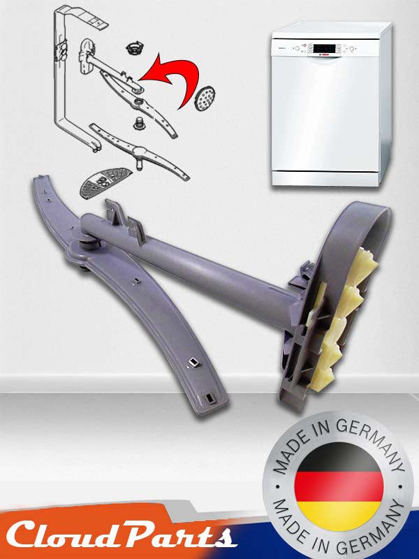 Bosch Bulaşık Makineleri ile uyumlu Üst Pervane  Fıskiye (uyumluluğunu sorunuz)