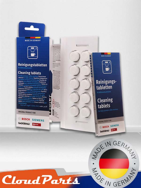 Bosch Kahve Ve Espresso Makinesi Için Temizleyici Tablet 10lu