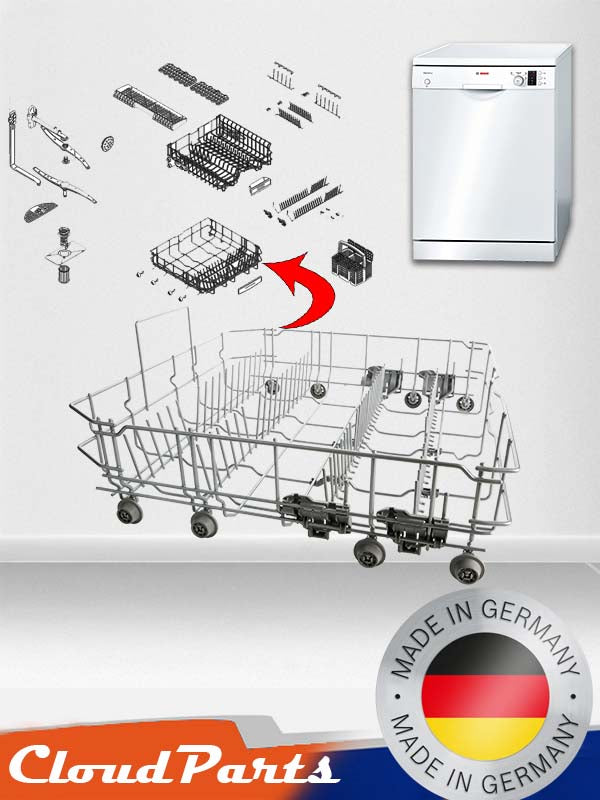 Bosch/Siemens/Profilo Bulaşık Makineleri ile uyumlu Alp Sepet (uyumluluğunu sorunuz)