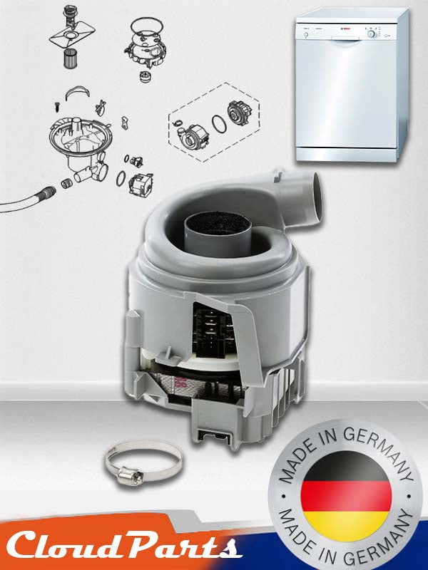 Bosch Siemens Profilo Bulaşık Makinesi Isıtma Pompası Orijinal