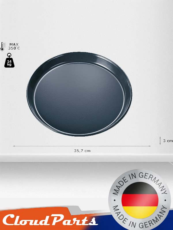 Bosch Siemens Profilo fırınlar ile uyumlu orijinal Fırın Pizza Tepsisi