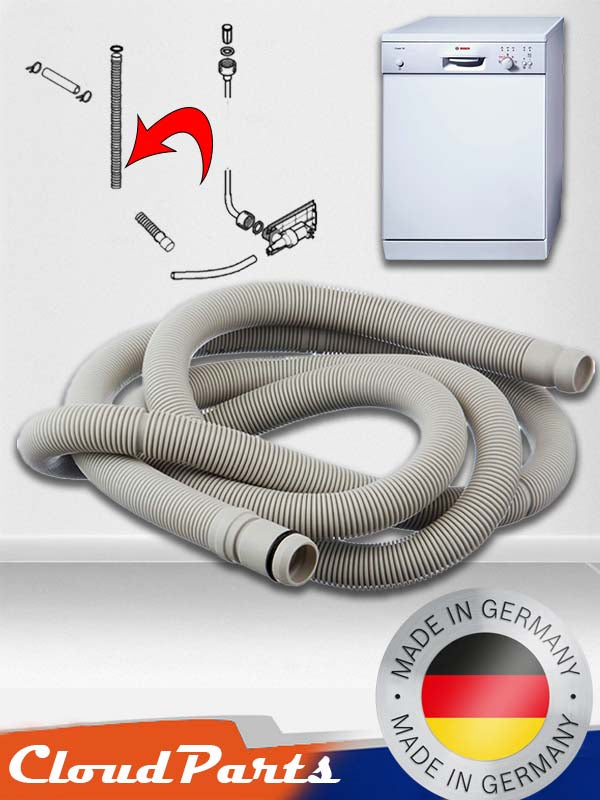 Bulaşık Makinesi Tahliye Hortumu (uyumluluğunu sorunuz)
