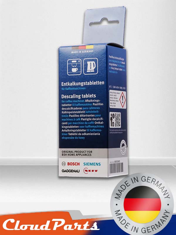 Kahve Makineleri Ve Su Isıtıcıları Için Kireç Çözücü Tablet