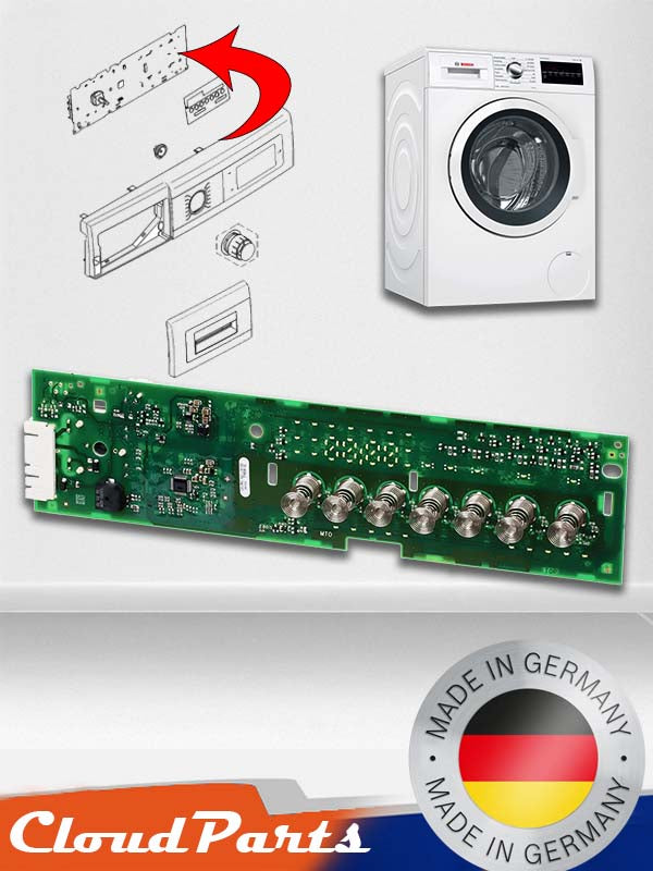 Bosch/Siemens/Profilo Çamaşır Makineleri ile uyumlu Yazılımsız İşletme Modülü