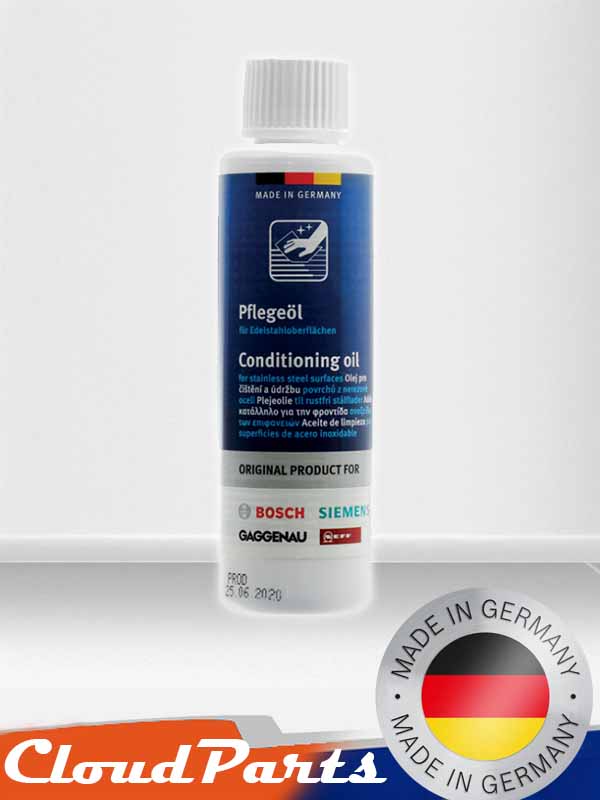 Bosch – Siemens – Gaggenau Paslanmaz Çelik Yüzey Bakım Yağı