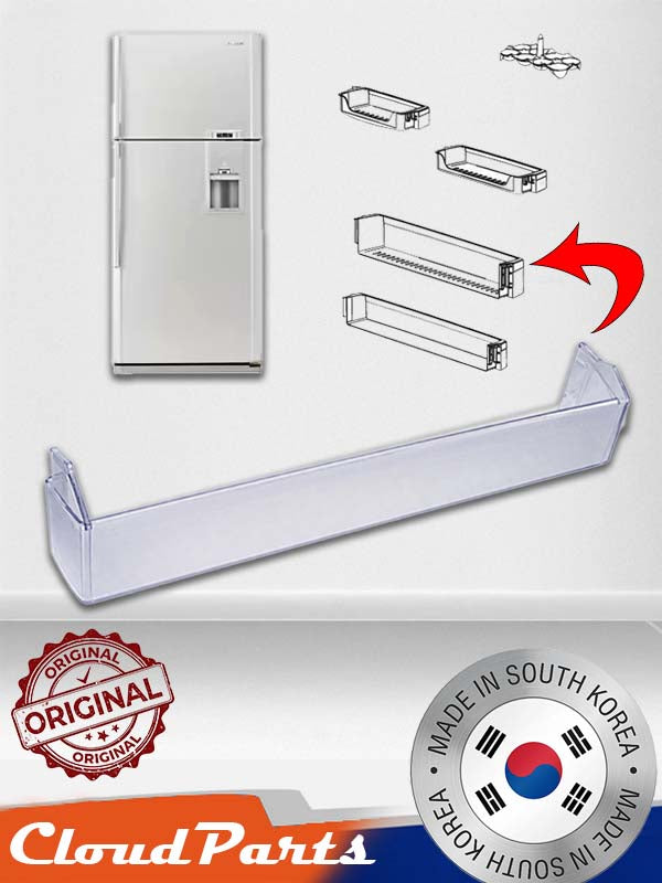 Samsung RT62KDEW Buzdolabı ile Uyumlu Kapak Orta Rafı (Uyumluluğunu Sorunuz)