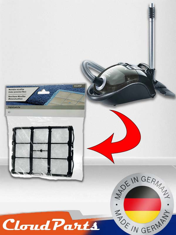 Bosch/Siemens/Profilo Elektrikli süpürgeleri ile uyumlu Motor Koruyucu Filtre (uyumluluğu sorunuz)