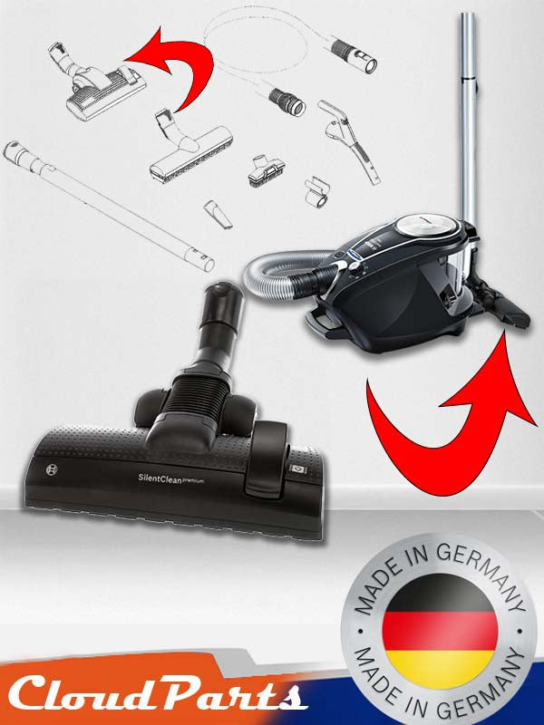 Bosch/Siemens/Profilo Elektrikli süpürgeleri ile uyumlu Zemin Başlığı (uyumluluğu sorunuz)