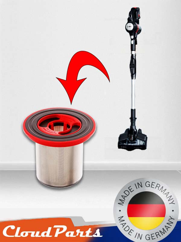 Bosch/Siemens/Profilo Elektrikli süpürgeleri ile uyumlu Süpürge Hazne Filtresi (uyumluluğu sorunuz)