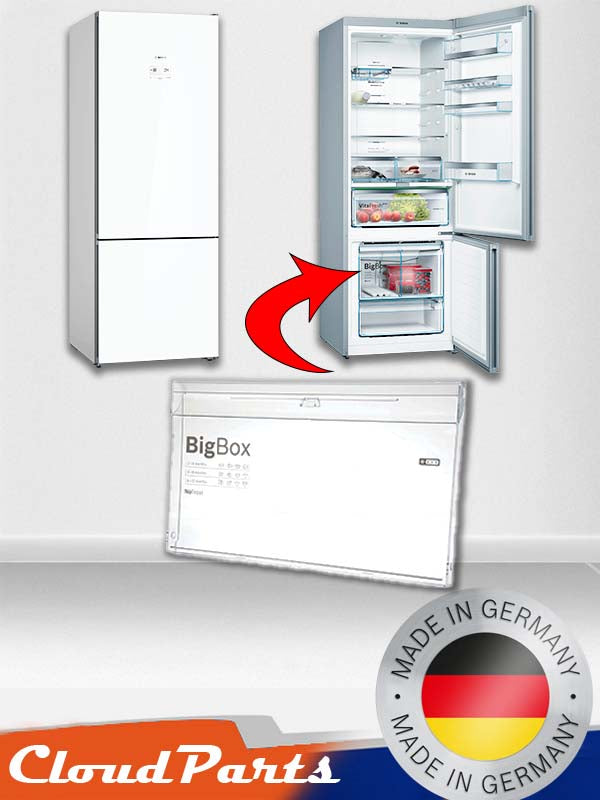 Bosch/Siemens/Profilo Buzdolapları ile uyumlu Dondurucu Çekmece Kapağı (Cihazınız ile uyumluluğunu sorunuz)