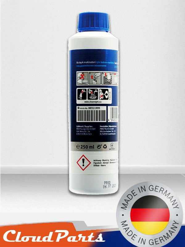 Bulaşık Makinesi Yağ Ve Kireç Temizleyici