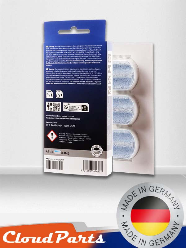 Siemens Kahve Makinesi Kireçten Arındırma Tabletleri