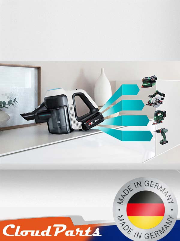 Şarj Edilebilir Unlimited Kablosuz Dikey Süpürge Bataryası 18V