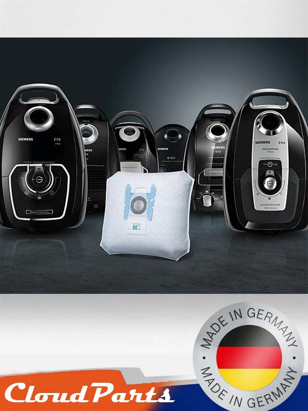 Siemens Elektrikli Süpürgeleri ile uyumlu Kağıt Toz Torbası - 4 Adet (uyumluluğu sorunuz)