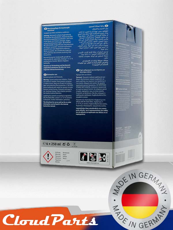 Bosch Sıemens Profilo Bulaşık Makineleri Için Temizleyici 4'lü Ekonomik Paket