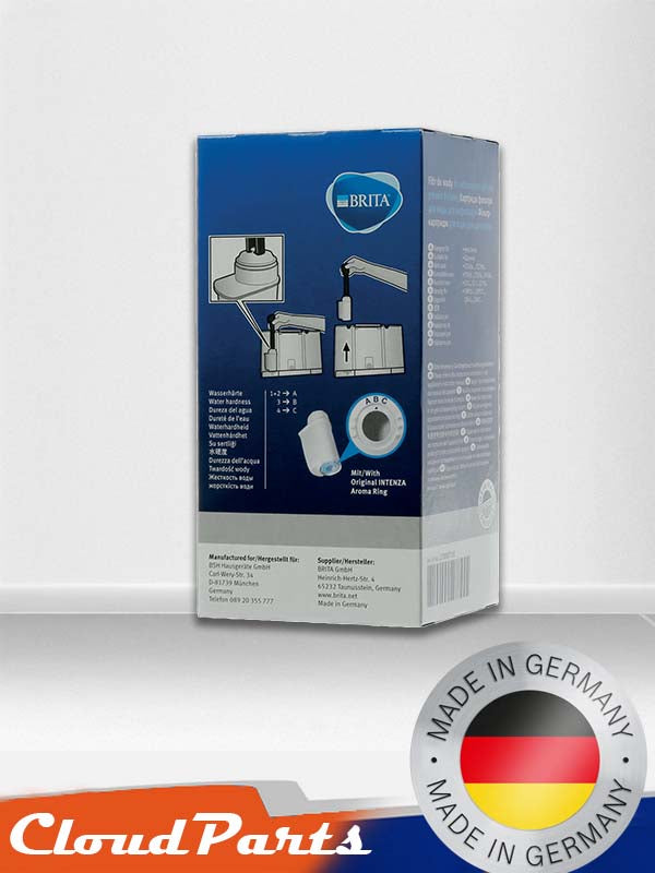 Siemens Kahve Espresso Makineleri ile uyumlu Brita Su Filtresi Bosch (uyumluluğunu sorunuz)