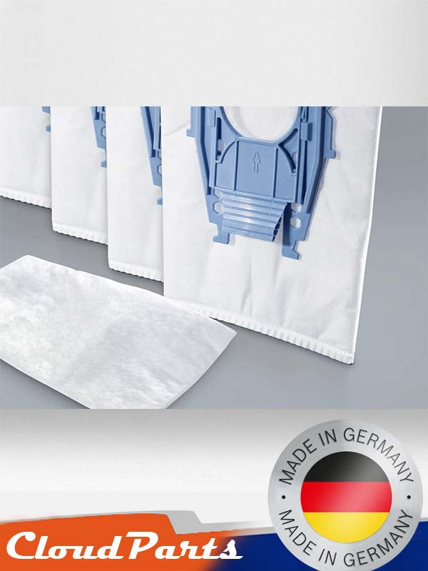 Bosch/Siemens/Profilo Elektrikli süpürgeleri ile uyumlu Kağıt Toz Torbası P Tipi - 4 kağıt torba ve 1 mikrofiltre (uyumluluğu sorunuz)